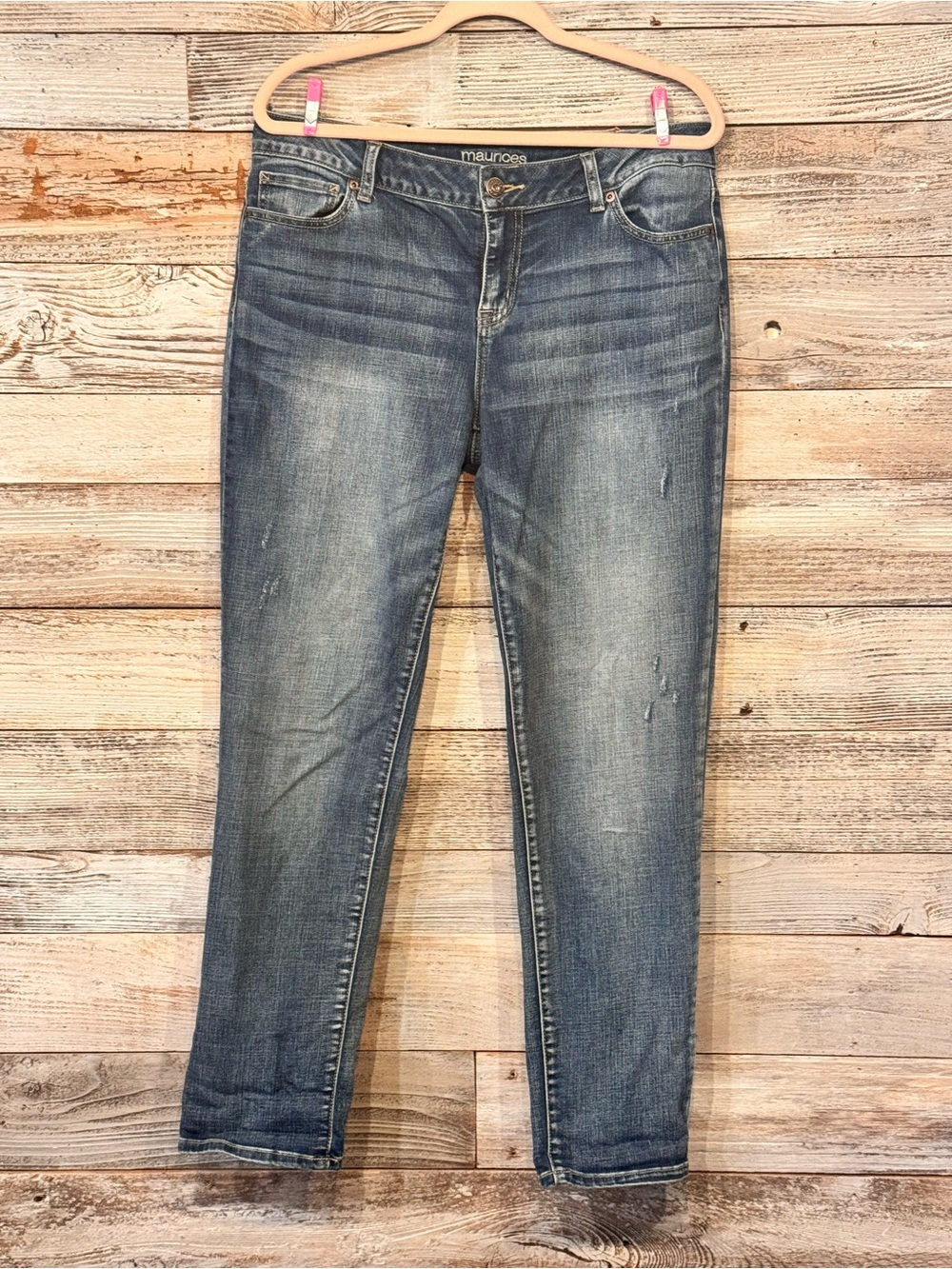 Maurices Women's Skinny Jeans - Medium Blue Wash